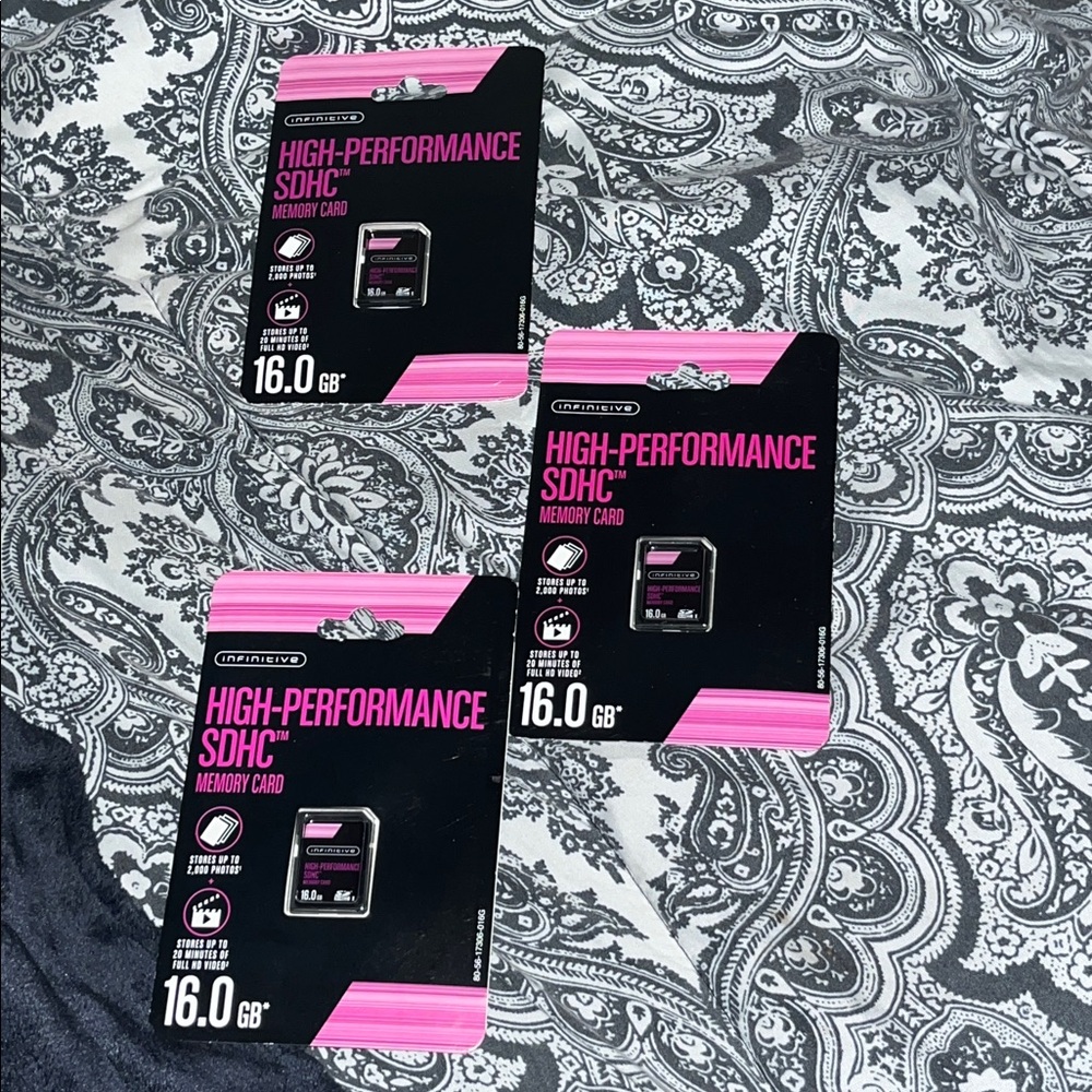 (3)Infinitive High-Performance SDHC Memory Card 16GB